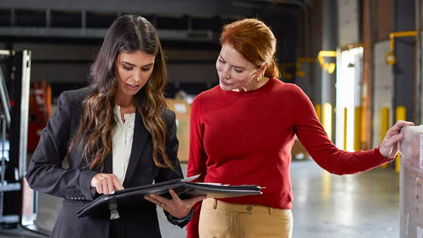 Old Dominion Solutions Specialist and customer 